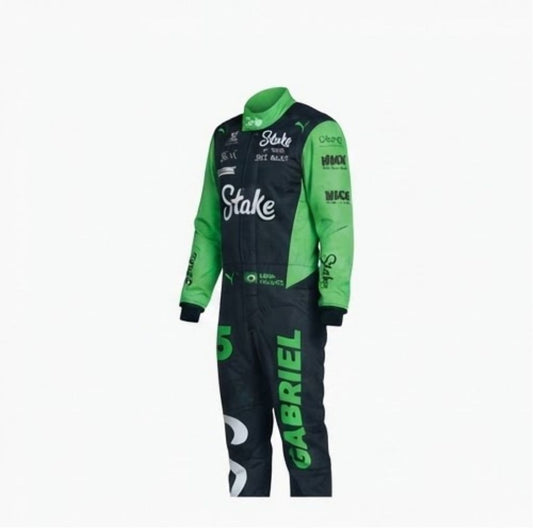2025 Gabriel Bortoleto Stake F1 Racing kart Suits