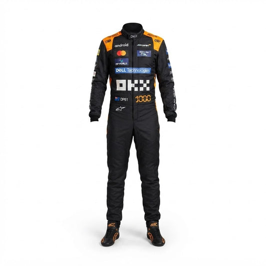 2026 Oscar Piastri McLaren F1 Race Suit Monaco GP Customgokart suit