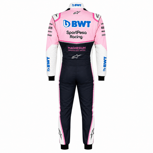 2019 Sergio Perez BWT Alpine F1 Racing Kart Suit