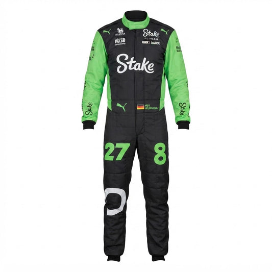 2025 Nico Hülkenberg Stake F1 Racing kart Suits