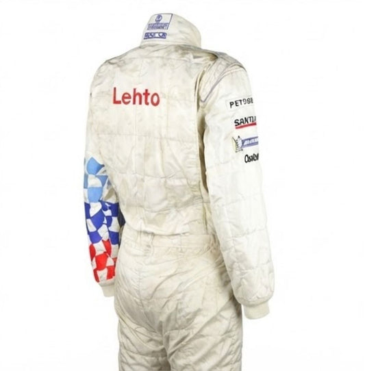White Go Kart Race Suit Digital Printed Made to Measure Level 2 Karting CE FIA Approved