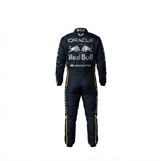 2025 Max Verstappen Red Bull Race Suit Singapore GP kart racing