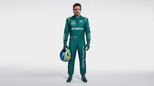 2024 Fernando Alonso Aston Martin F1 Race Suit kart racing suit