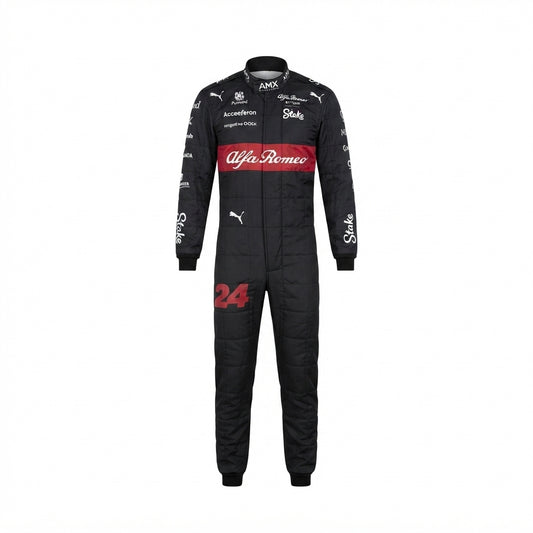 2023 Zhou Guanyu Alfa Romeo F1 Karting Race Suit