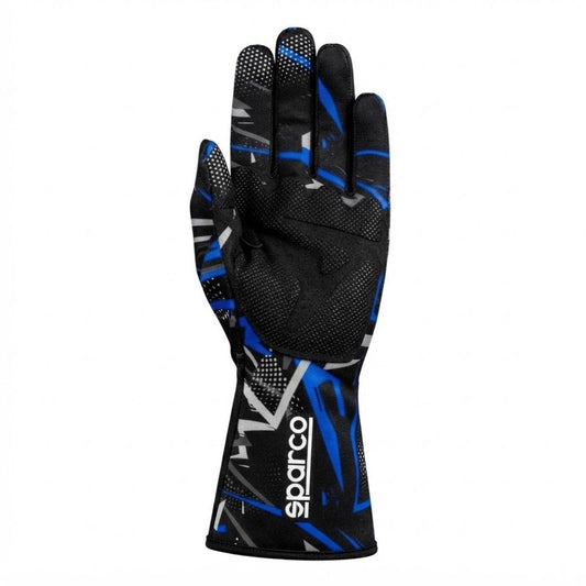 Custom Blue Racing Gloves - Professional Karting Gear