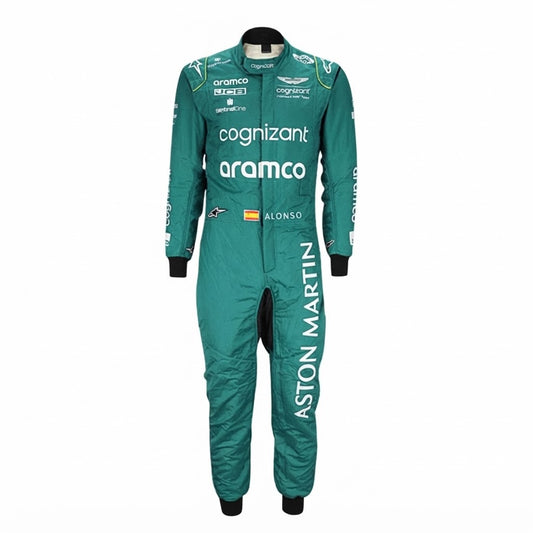 2023 Fernando Alonso Aston Martin F1 Race Suit karting suit
