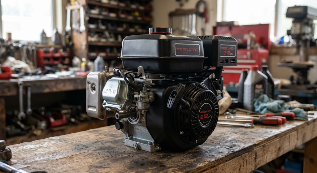 How fast does a 212cc engine go