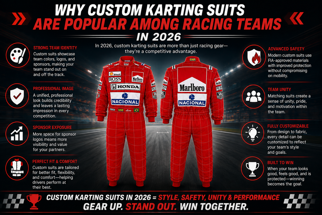 Why Custom Karting Suits Are Popular Among Racing Teams in 2026