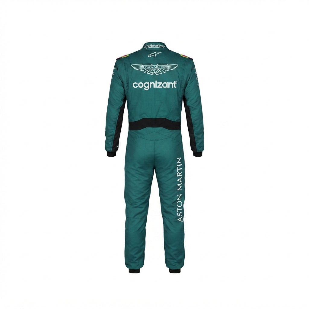 Aston Martin F1 Team Race Suit kart racing suit