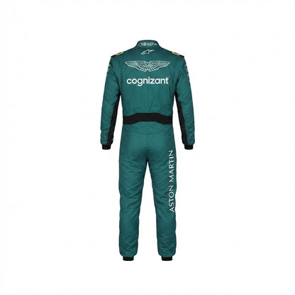 Aston Martin F1 Team Go Kart Racing Suit - Custom Go Kart Suit