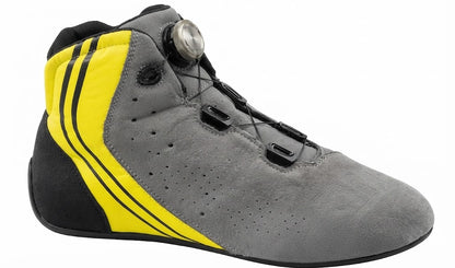 Professional Dial-Fit High-Top Kart Racing Boots
