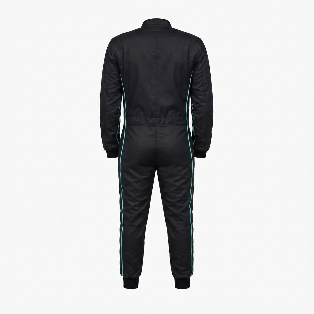 Midnight Stealth Pro-Series Black Kart Racing Suit