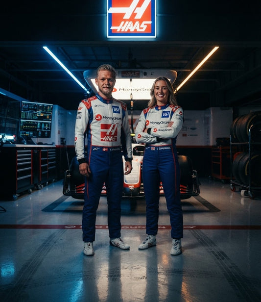2024 Kevin Magnussen Haas F1 Racing kart suit