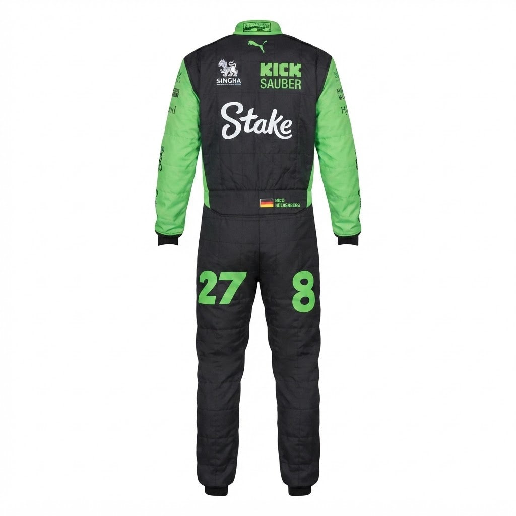 2025 Nico Hülkenberg Stake F1 Racing kart Suits