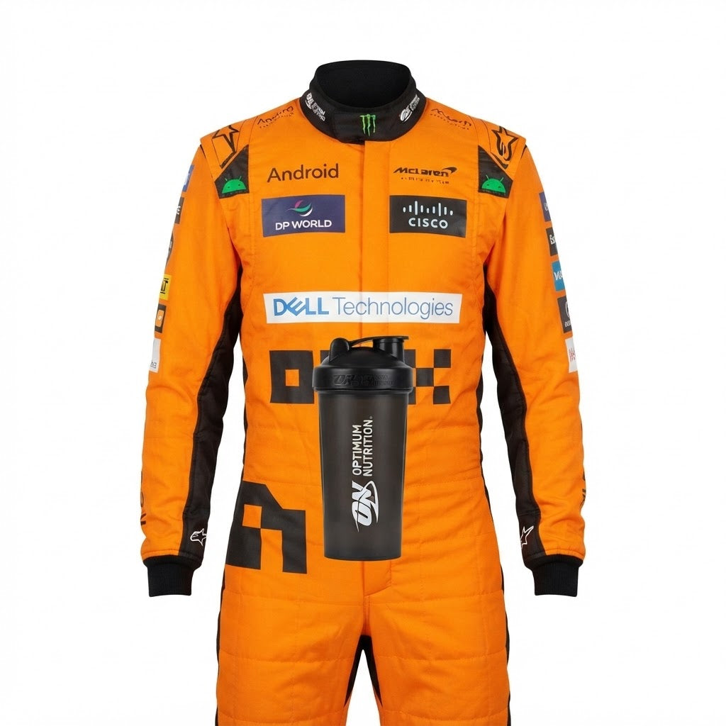 2024 New McLaren Oscar Piastri F1 Team Race Suit kart suit