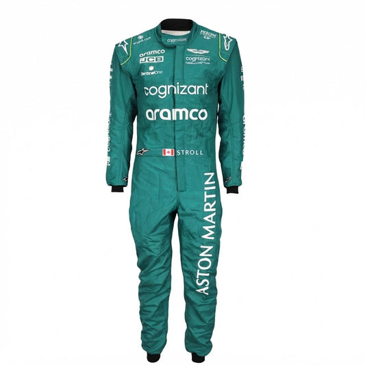 2022 Lance Stroll Aston Martin F1 kart Racing Suit