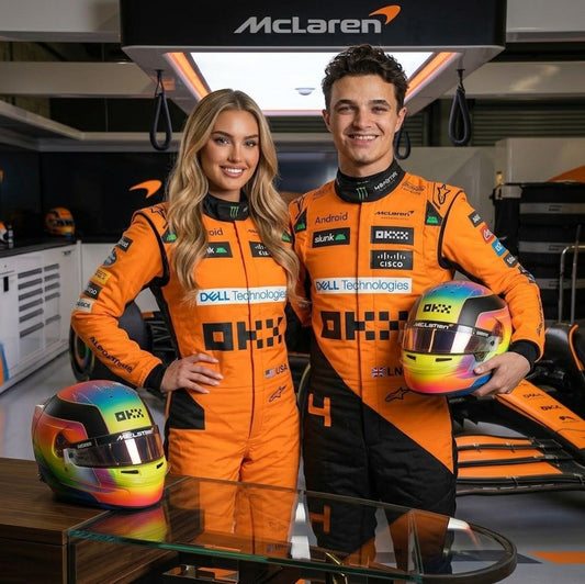 Lando Norris McLaren Kart Race Suit