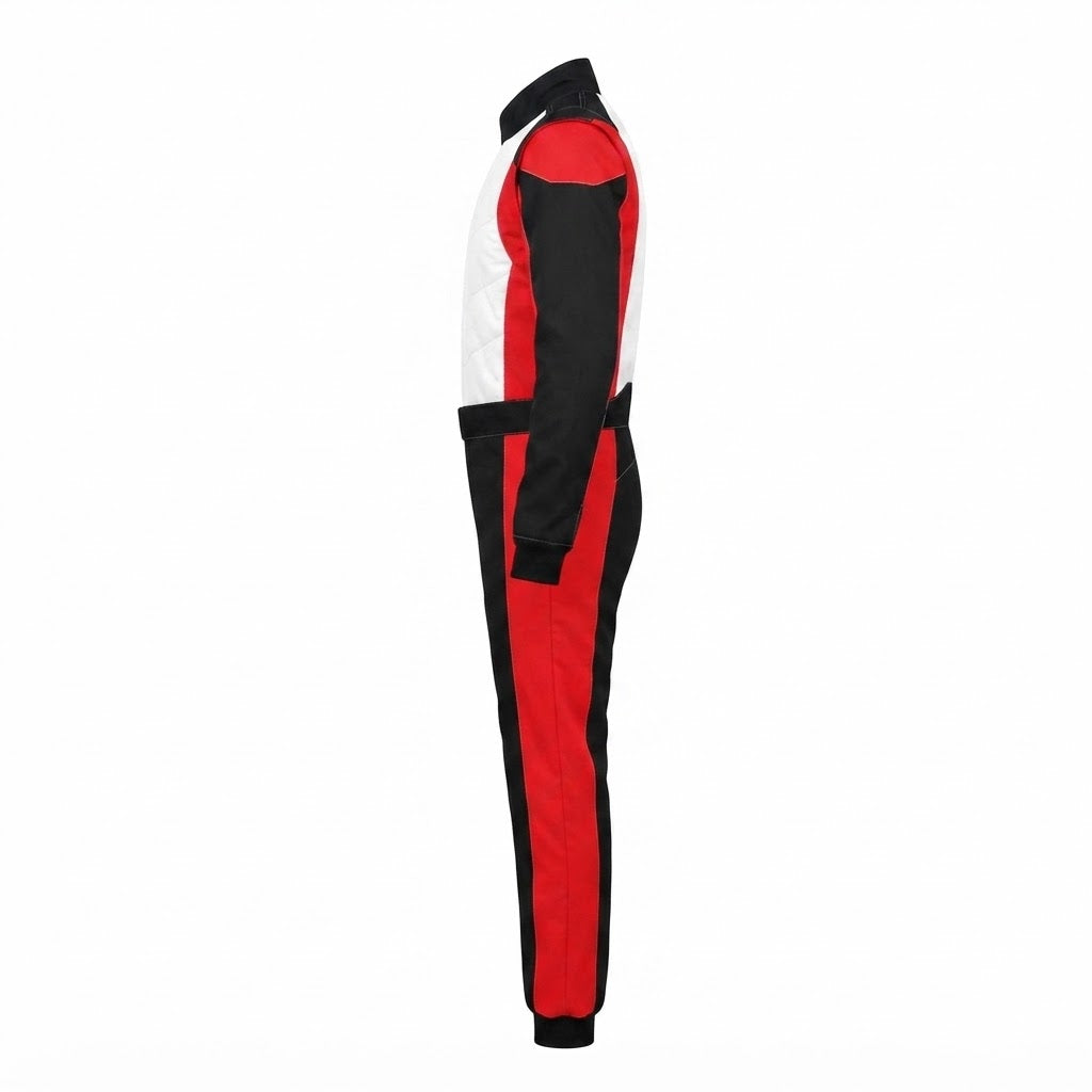 Track-Ready Breathable Karting Suit with Customization Space