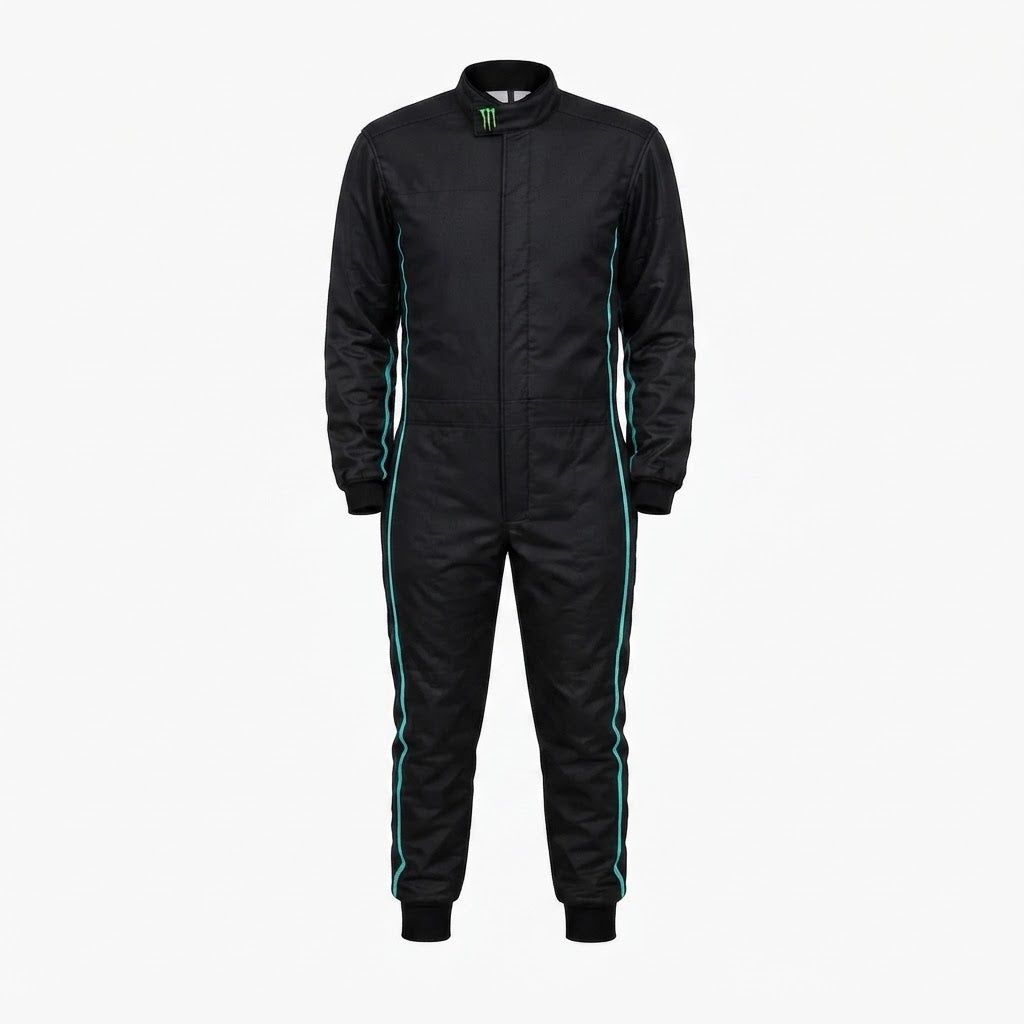 Midnight Stealth Pro-Series Black Kart Racing Suit