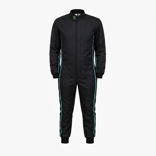 Midnight Stealth Pro-Series Black Kart Racing Suit