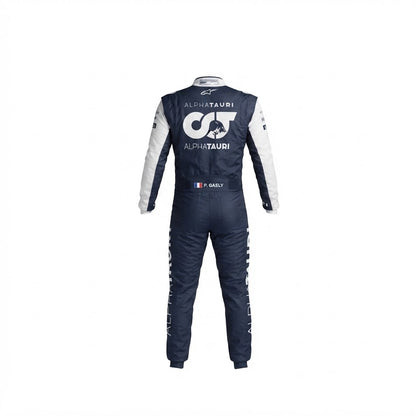2021 Pierre Gasly AlphaTauri F1 Racing Kart Suits