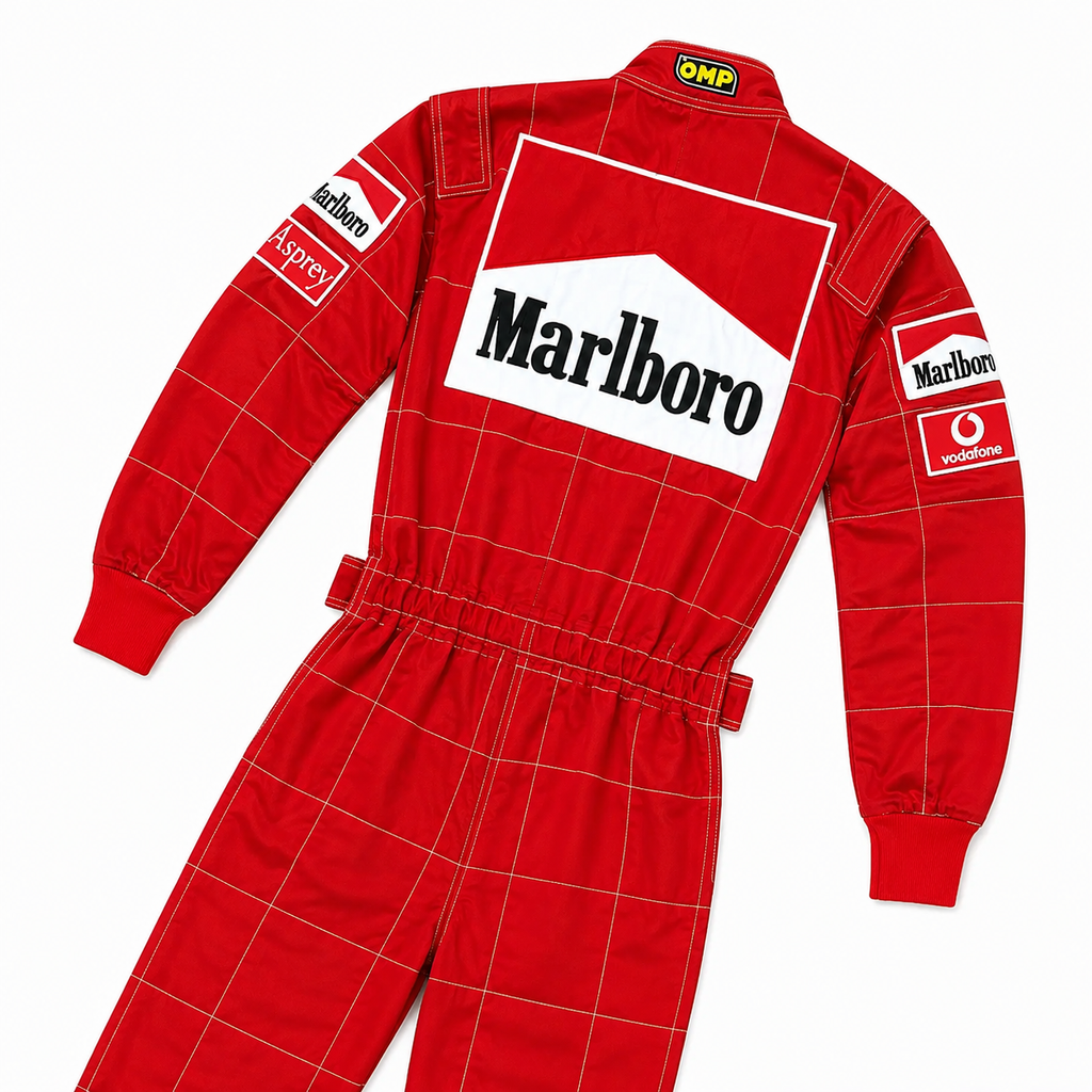 Michael Schumacher 1996 F1 Embroidered Racing Suit go kart suit