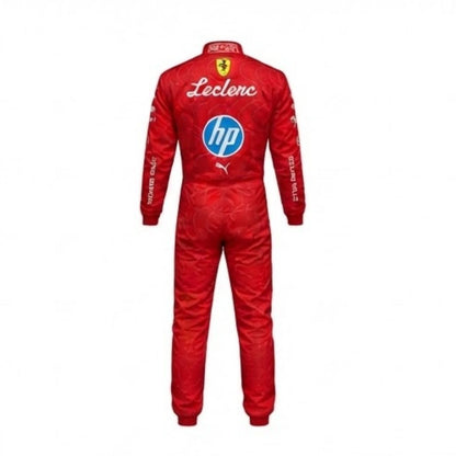 Customisable Hamilton And Leclerc Racing CIK/FIA Level-2 Approved F1 Inspired Titan Kart Racing Suits