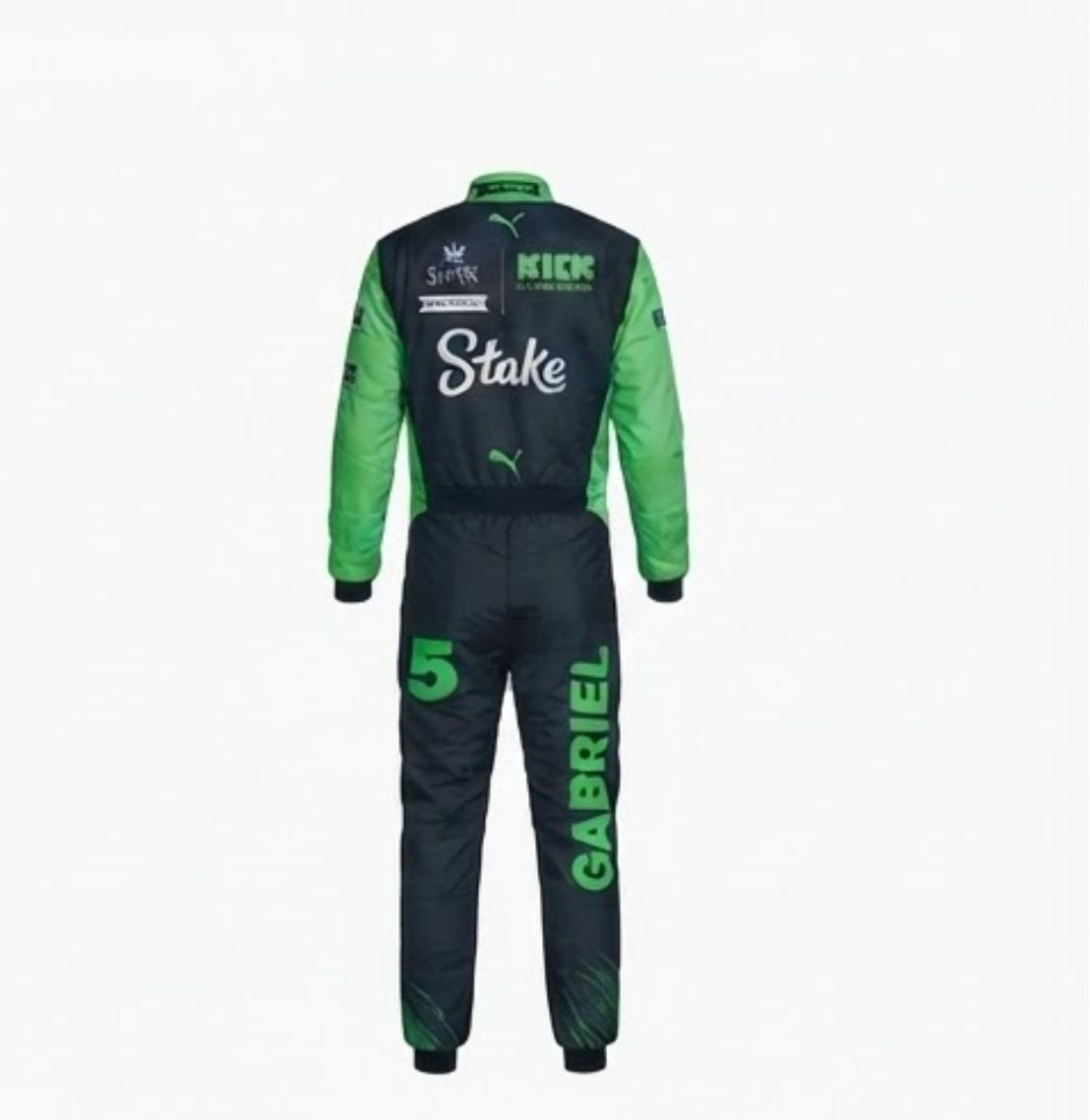 2025 Gabriel Bortoleto Stake F1 Racing kart Suits