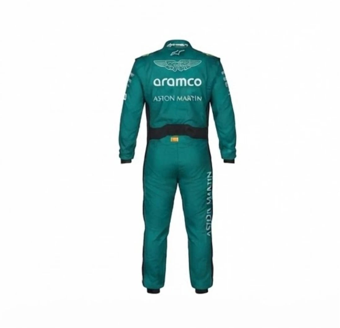 Fernando Alonso 2024 Aston Martin Go Kart Suit - Custom Go Kart Suit