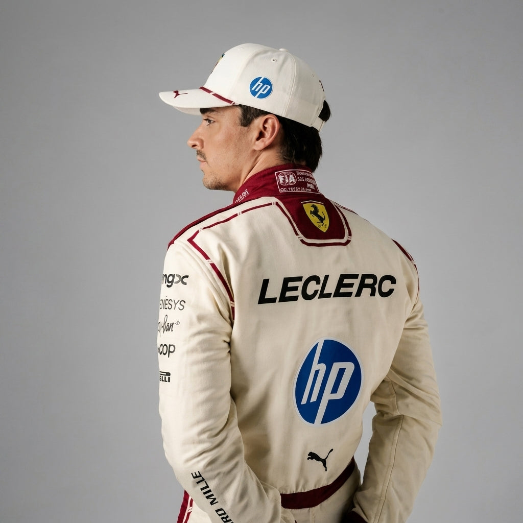 2026 Charles Leclerc Monaco GP Ferrari F1 Race Suit kart racing suits