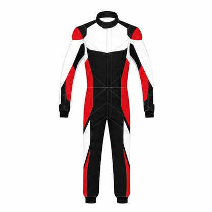 Track-Ready Breathable Karting Suit with Customization Space