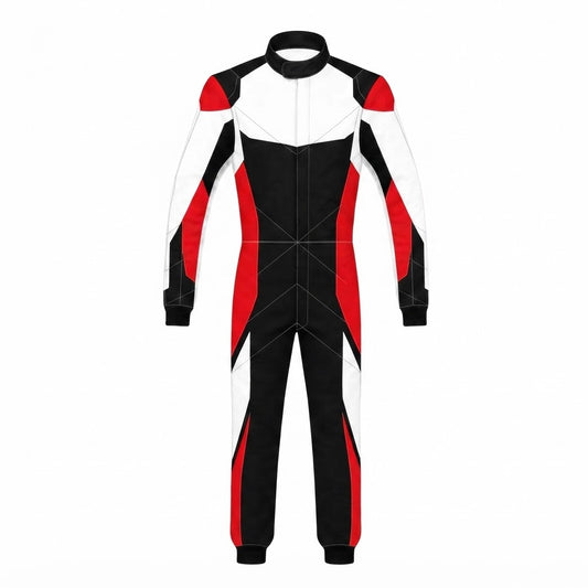 Track-Ready Breathable Karting Suit with Customization Space