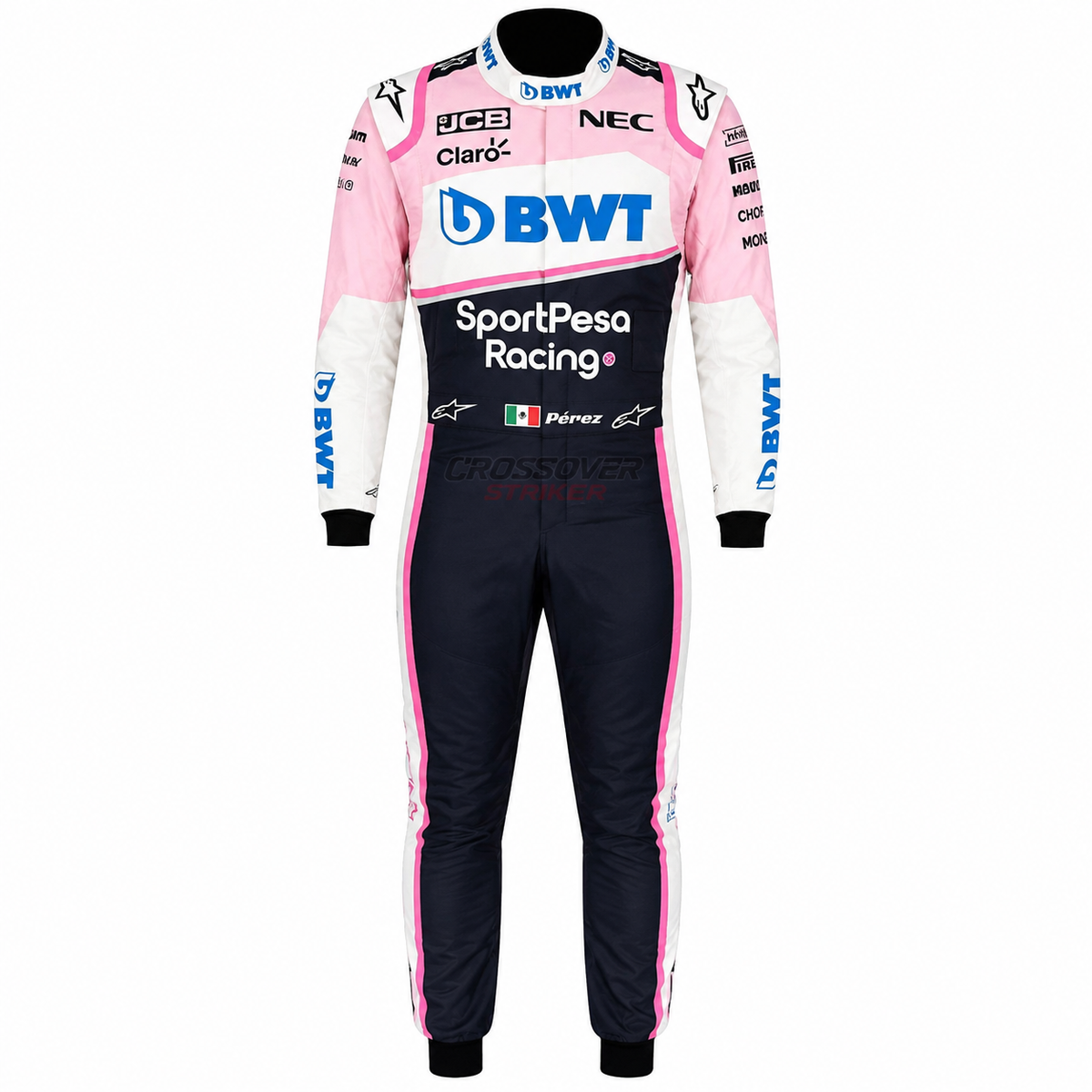 2019 Sergio Perez BWT Alpine F1 Racing Kart Suit
