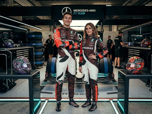 2025 George Russell F1 Race Suit Miami GP kart suit