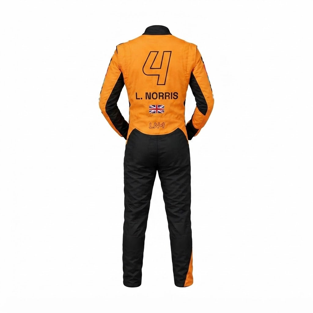 Lando Norris McLaren Kart Race Suit