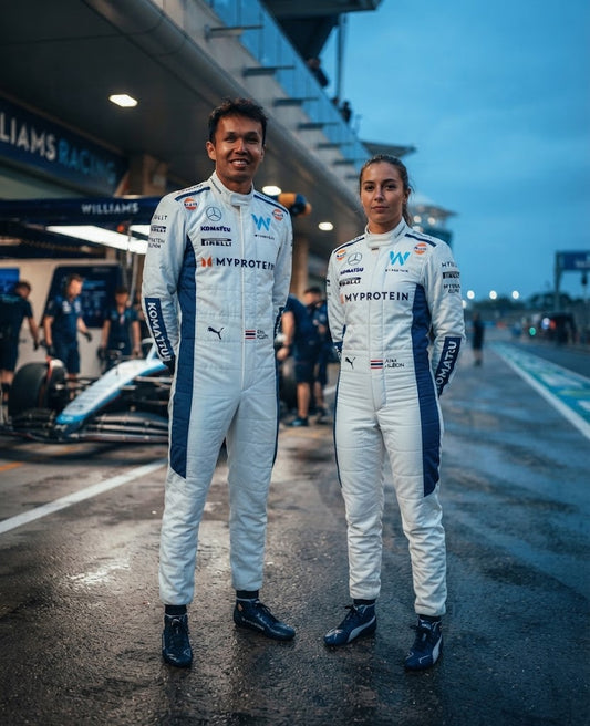 2024 Alexander Albon Williams F1 Racing kart Suit