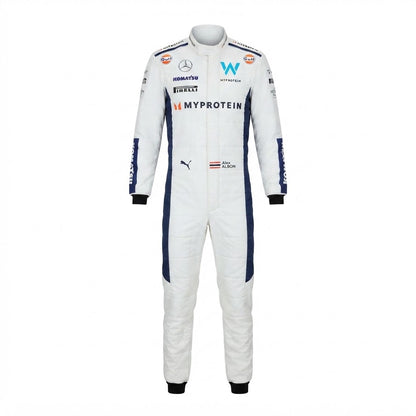 2024 Alexander Albon Williams F1 Racing kart Suit