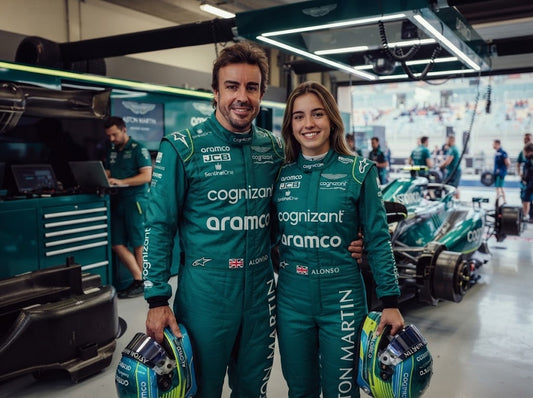 2023 Fernando Alonso Aston Martin F1 Race Suit karting suit