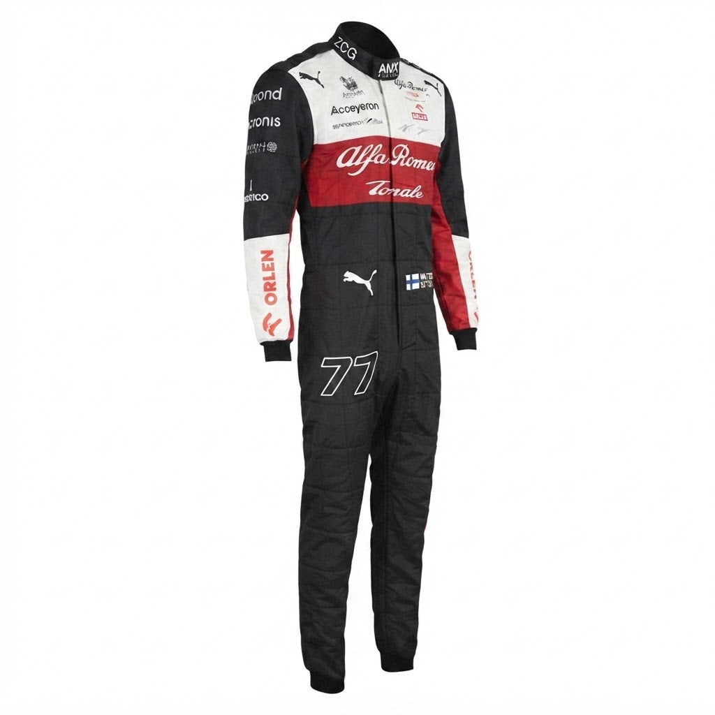 2022 Valtteri Bottas Alfa Romeo F1 Racing kart Suit