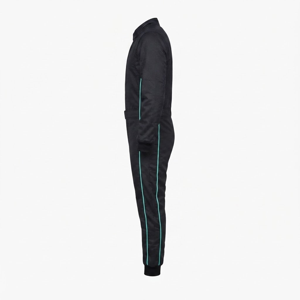 Midnight Stealth Pro-Series Black Kart Racing Suit