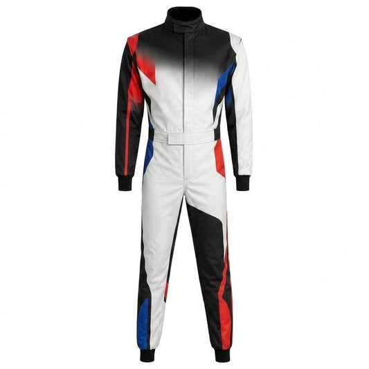 Custom F1-Inspired Ombre Kart Racing Suit – CIK/FIA Level 2 Standard