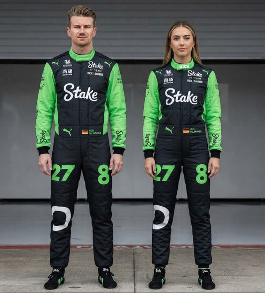 2025 Nico Hülkenberg Stake F1 Racing kart Suits