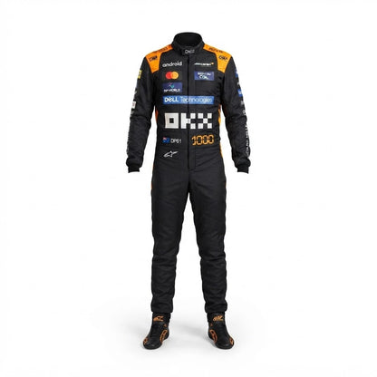 Oscar Piastri 2026 Monaco GP McLaren Go Kart Suit - Custom Go Kart Suit