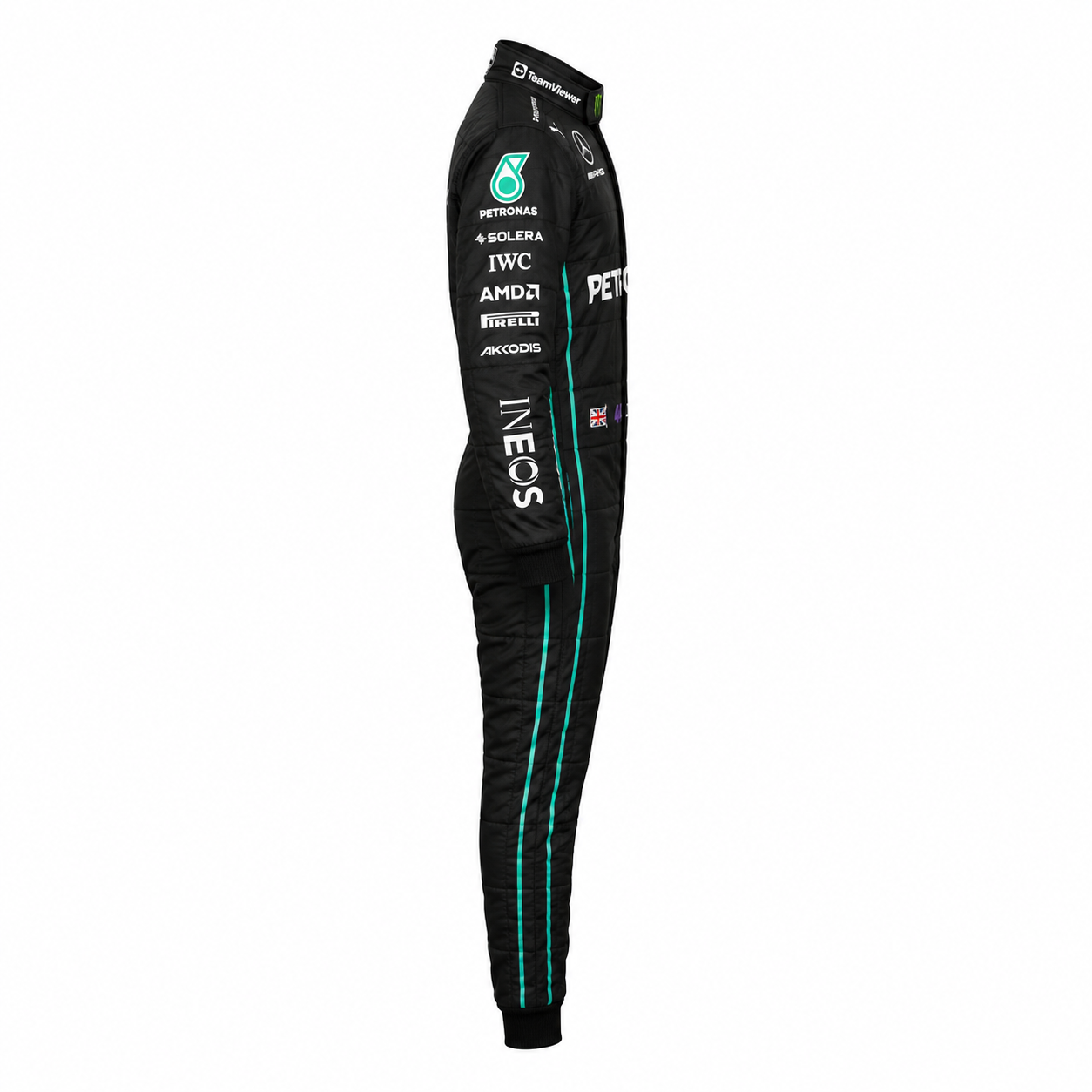 2022 Lewis Hamilton Mercedes F1 Race Suit karting suits