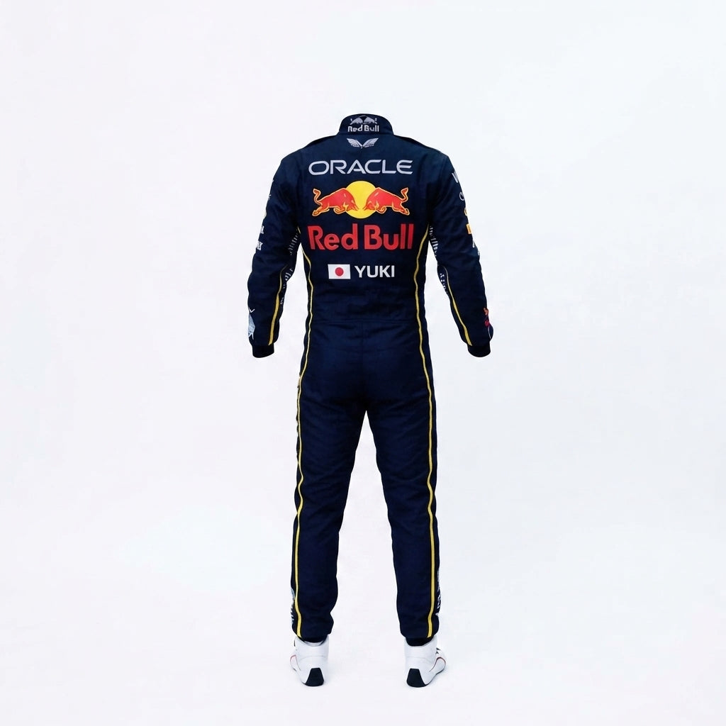2025 Yuki Tsunoda Red Bull F1 Race Suit Singapore GP kart suit
