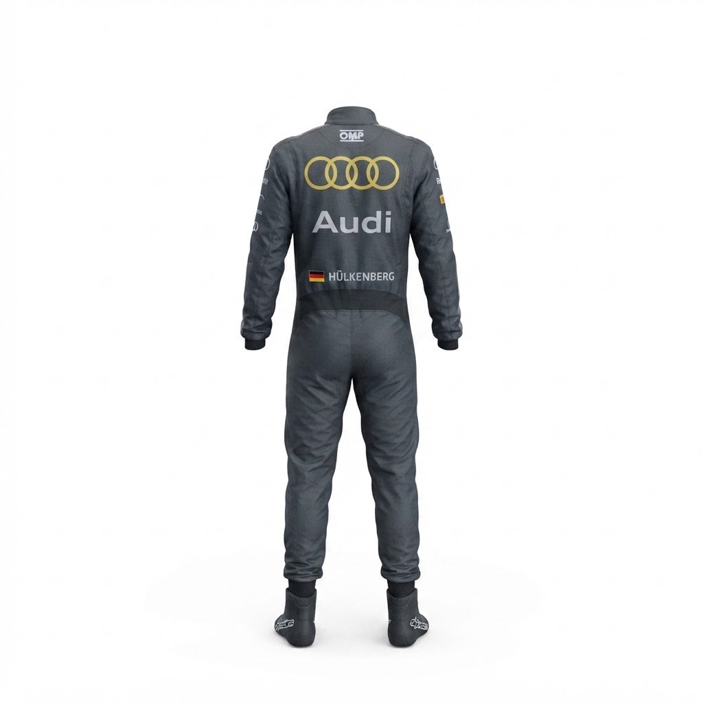 2026 Nico Hülkenberg Monaco GP Audi F1 karting suit