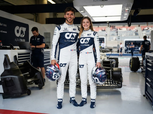 2021 Pierre Gasly AlphaTauri F1 Racing Kart Suits