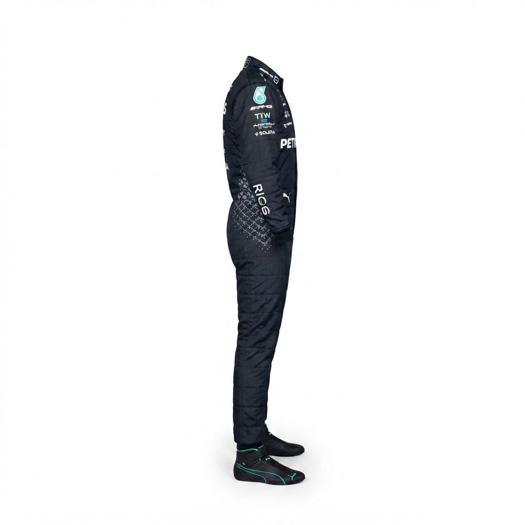 2024 George Russell Mercedes F1 Race Suit kart racing suit