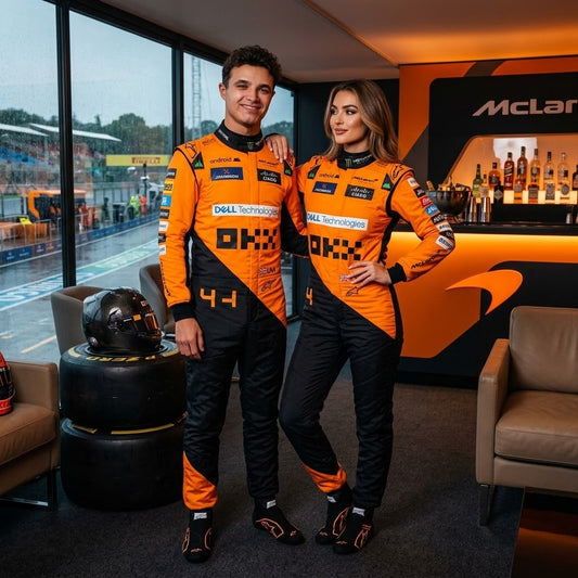 2024 New McLaren Lando Norris F1 Team Race Suit kart suit