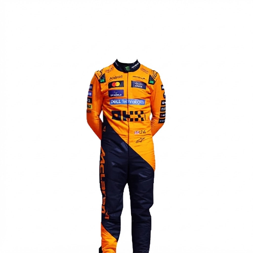 2025 Lando Norris Mclaren F1 Race Suit custom kart suit